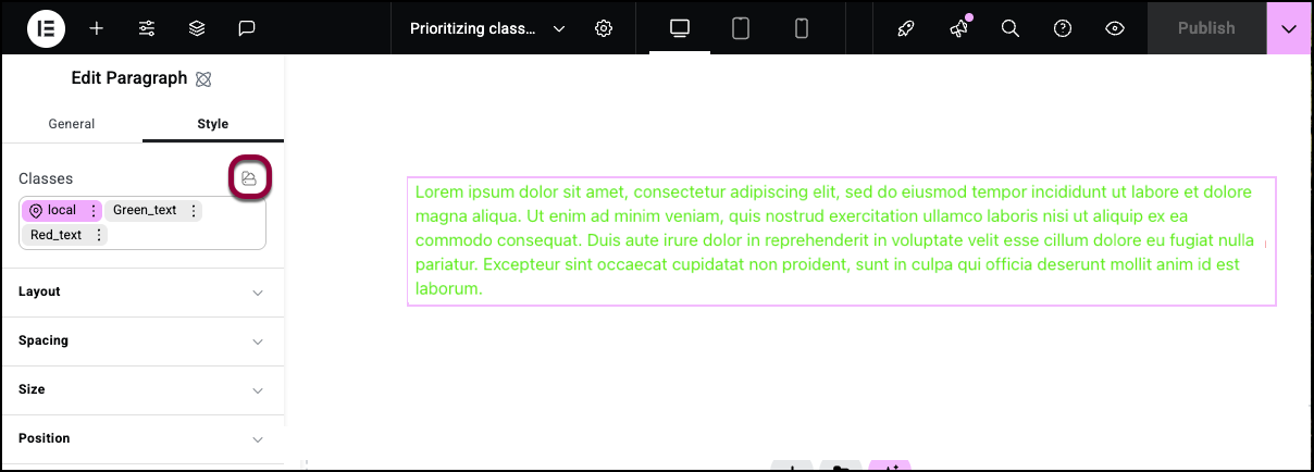 image 22 Prioritize conflicting styles 13
