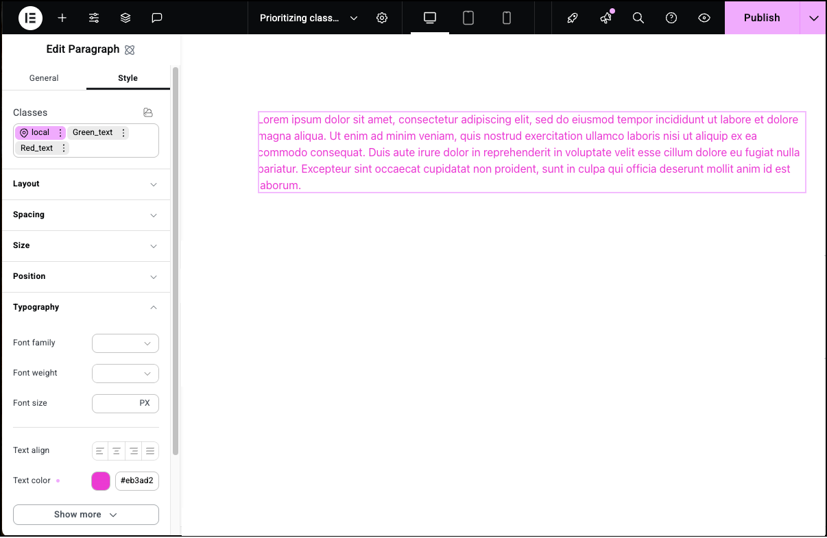 image 24 Prioritize conflicting styles 23