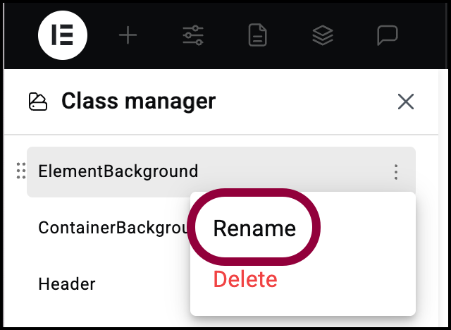 image 5 The Elementor Editor Class Manager 9