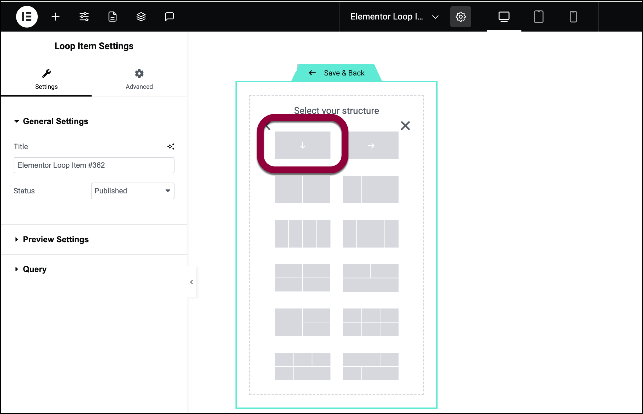4 select container 1 Add a blog page to your website 9